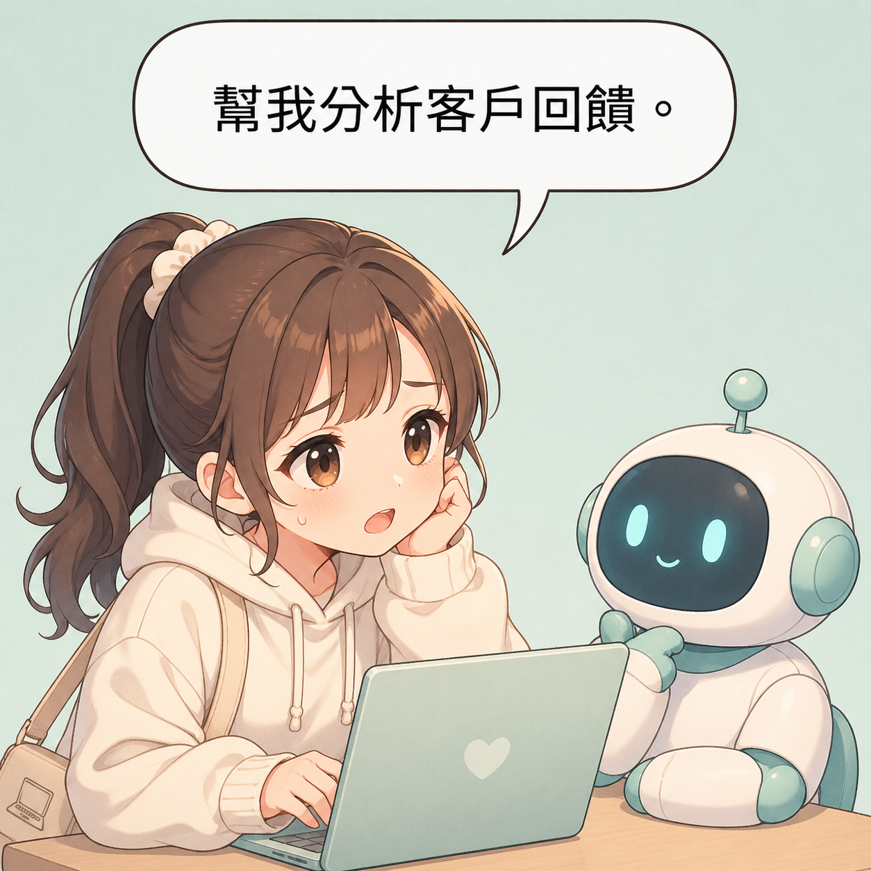 AI 對話分析工具一直回話不回重點，怎麼辦？ 第1格 踩坑