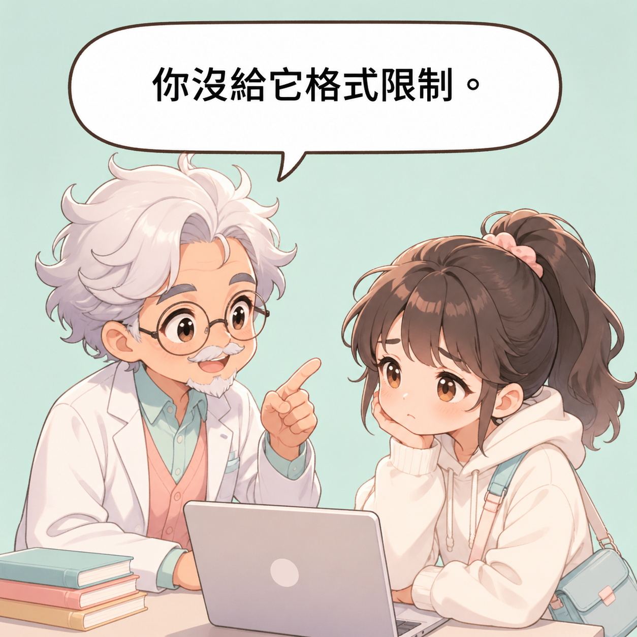 AI 對話分析工具一直回話不回重點，怎麼辦？ 第3格 點破問題