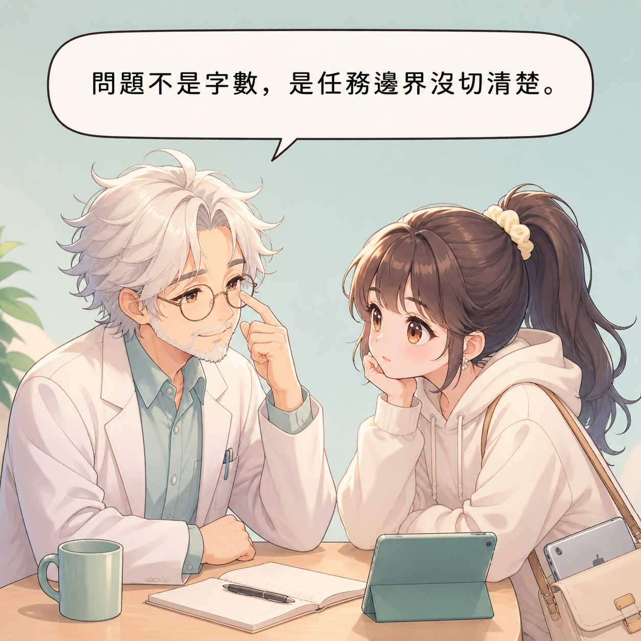 Prompt 已經很詳細，為什麼 AI 還是答偏？ 第3格 點破問題