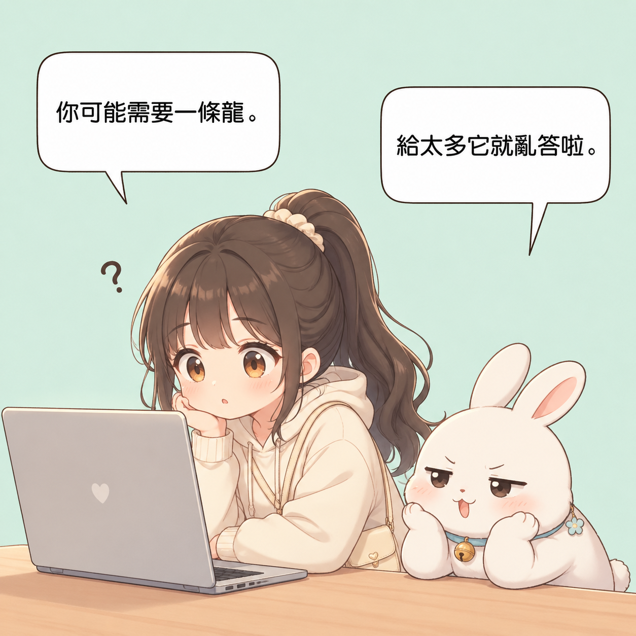 把一整年皮膚日記全丟給 AI 分析，它反而亂給建議——餵太多上下文的下場 第2格 放大情緒