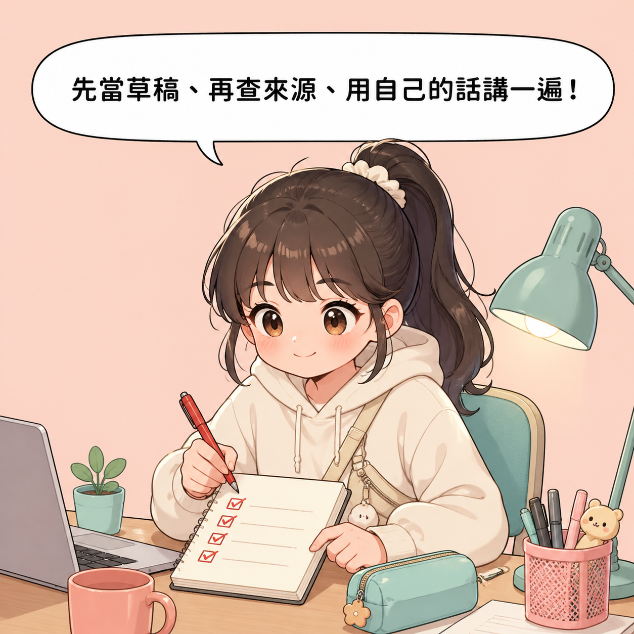 AI 答案看起來很完整，你直接拿去用會出什麼事？ 第4格 收尾