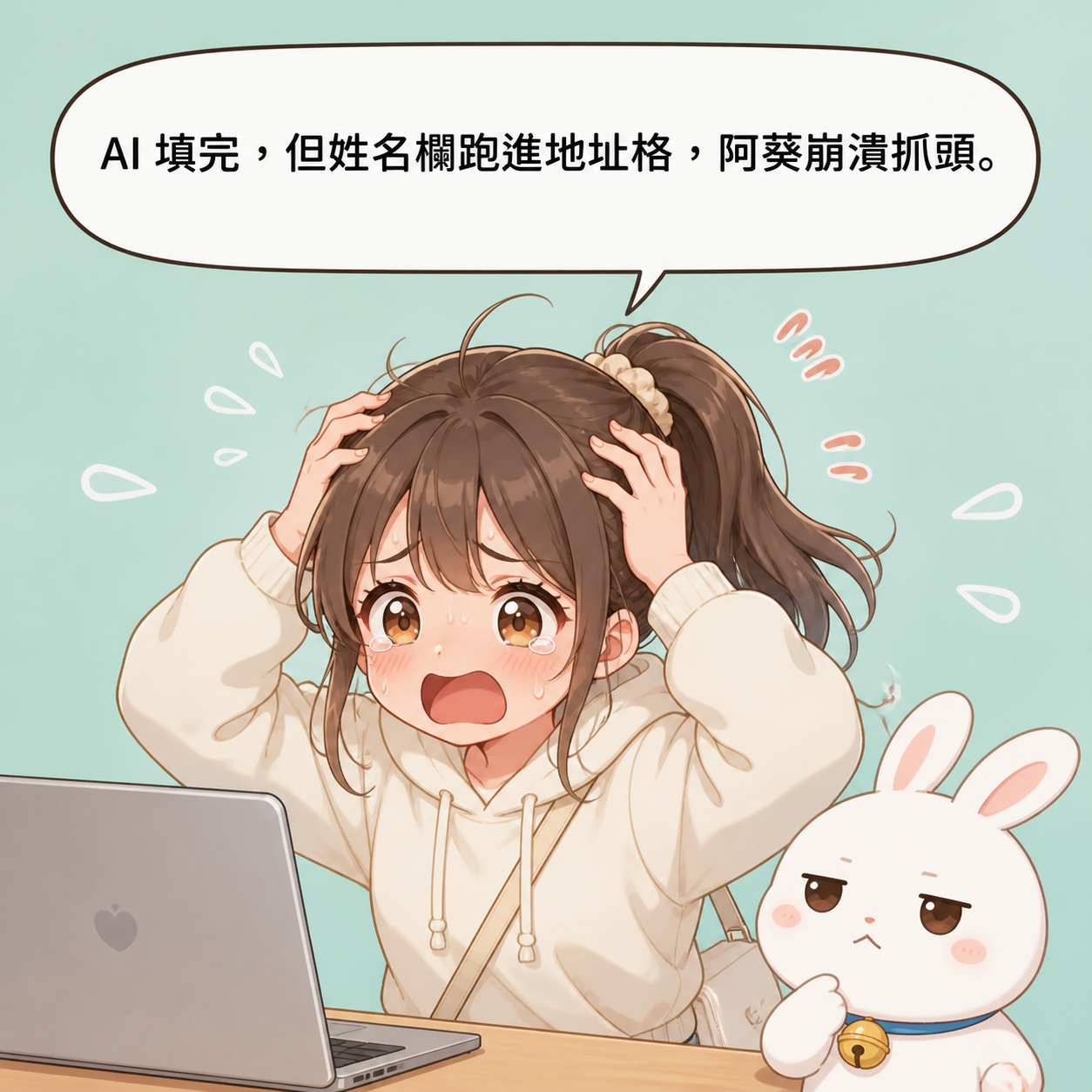 AI 填表自動化卡關？PDF 一變就崩，你的 Agent 有記憶嗎？ 第2格 放大情緒