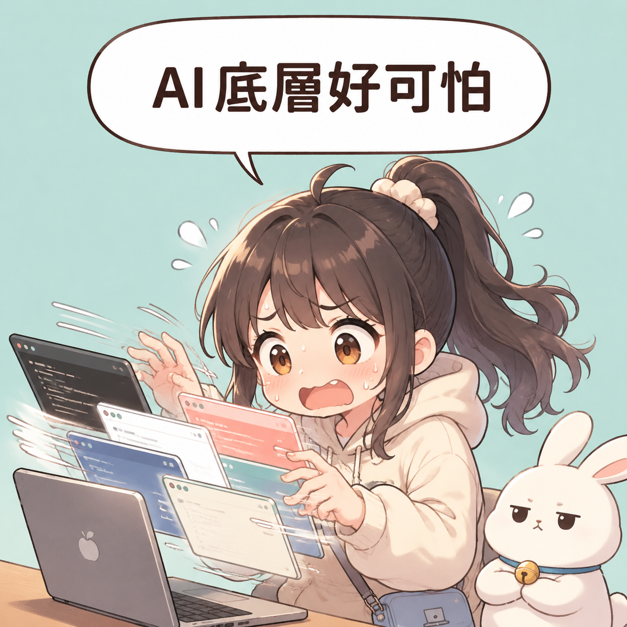 AI 教學一打開黑底指令視窗(terminal)，你就看不懂了嗎？ 第2格 放大情緒