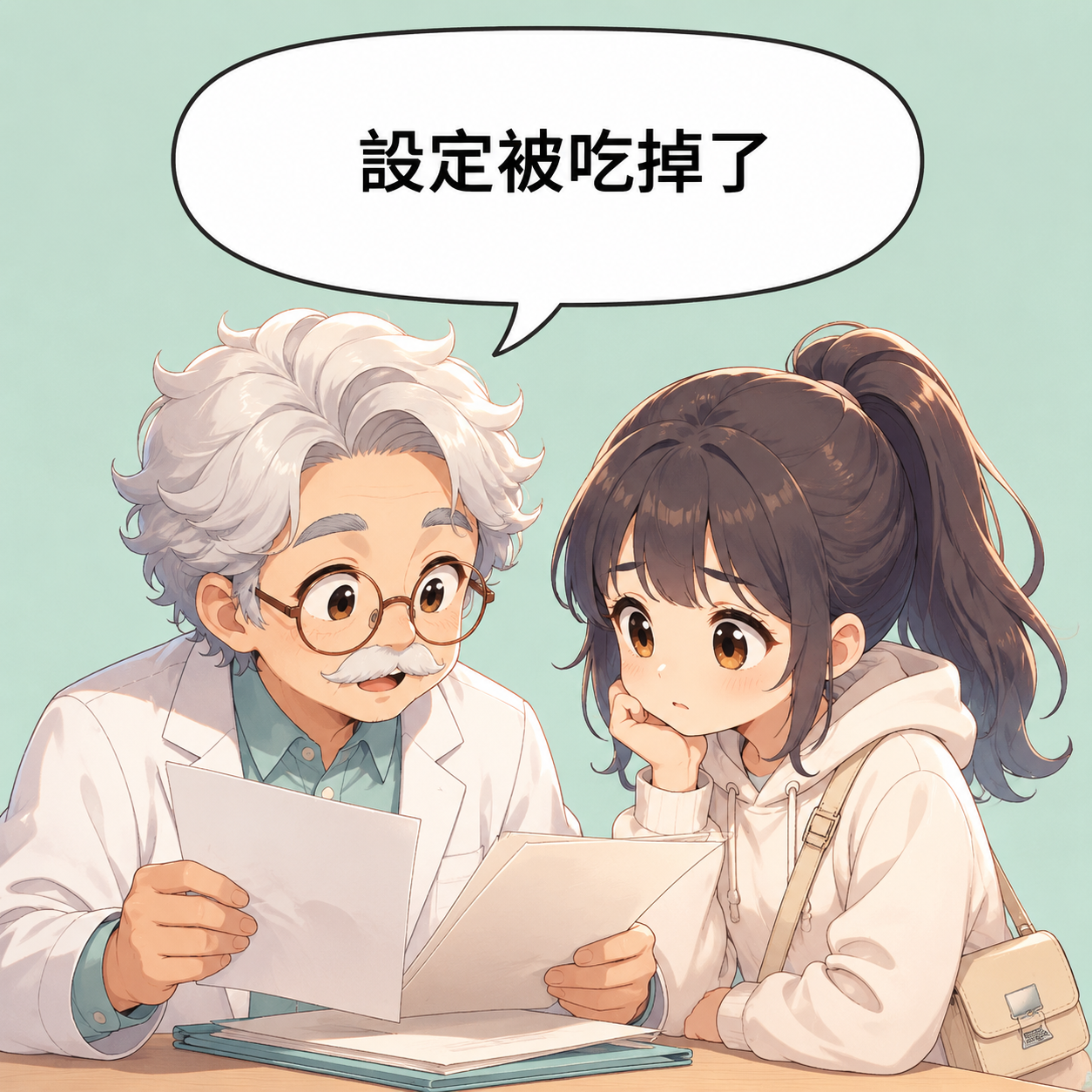 狀態列說 AI 跑完了，為什麼側邊欄沒動、設定也被吃掉？ 第3格 點破問題