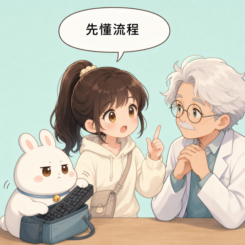 AI 教學一打開黑底指令視窗(terminal)，你就看不懂了嗎？ 第4格 導出解法