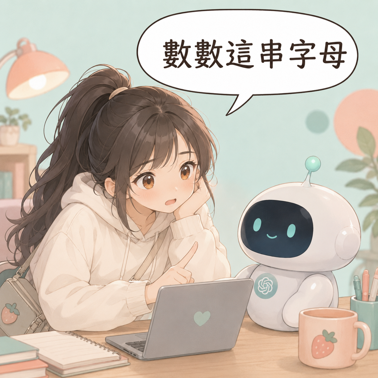 AI 連 strawberry 的 r 都數錯，今天還能放心讓它改檔案嗎？ 第1格 踩坑