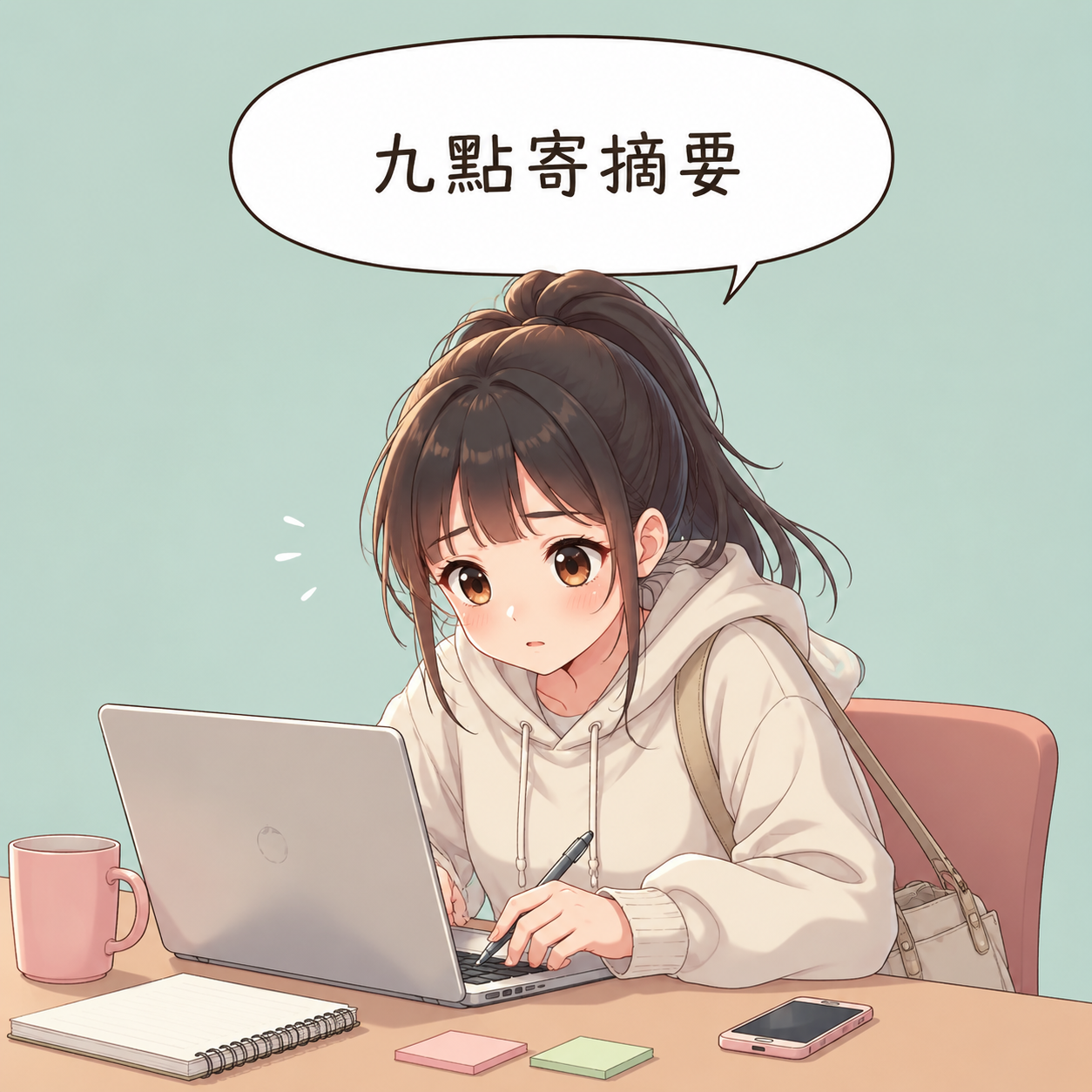 畫面寫上午 9 點，AI 排程為什麼下午才跑？ 第1格 踩坑