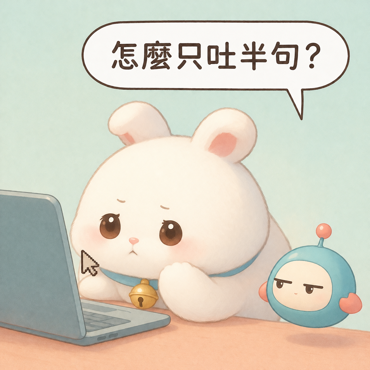 電子書一開就讀，慢電腦跑開源模型(GLM 5.2)為什麼像擠牙膏？ 第2格 放大情緒