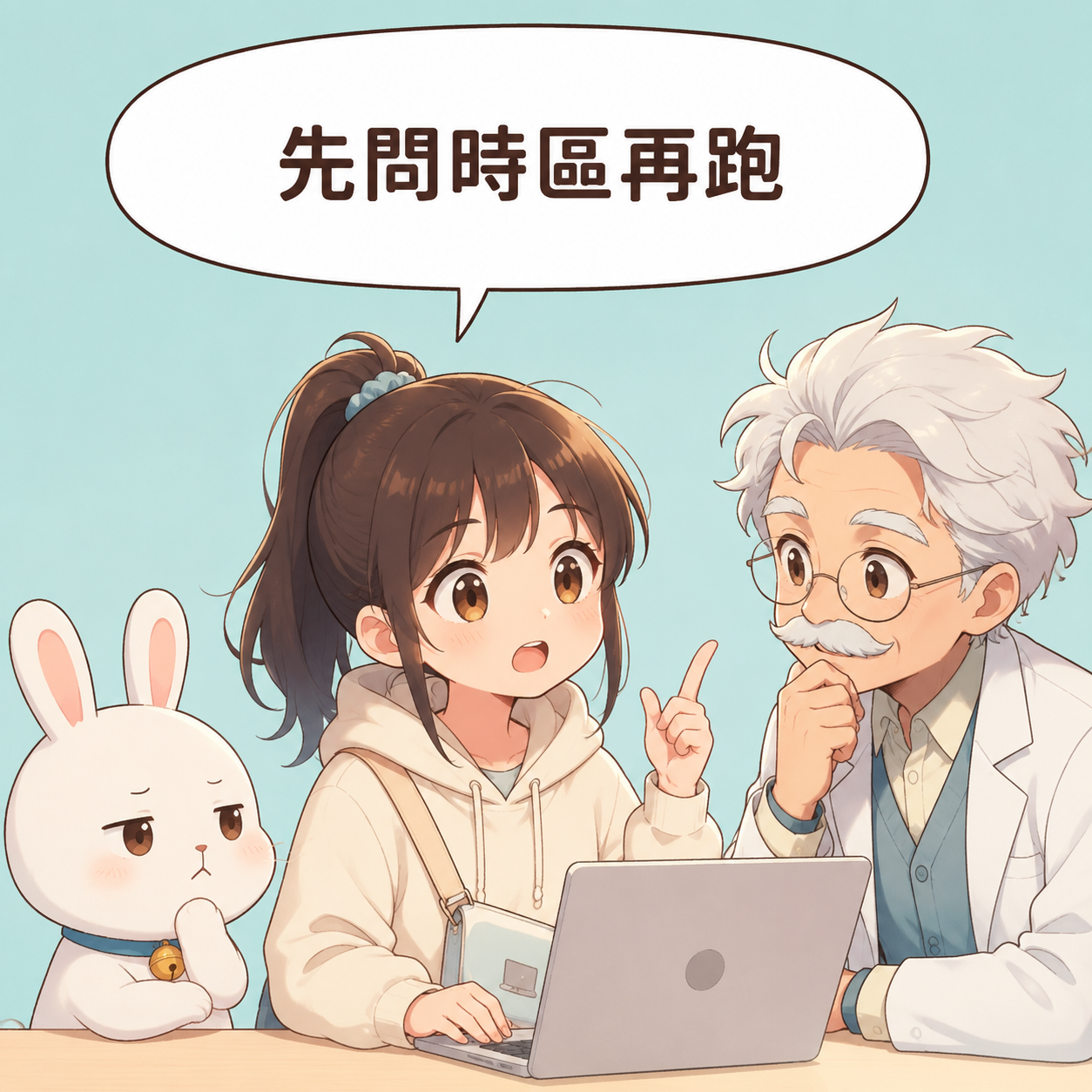 畫面寫上午 9 點，AI 排程為什麼下午才跑？ 第4格 導出解法