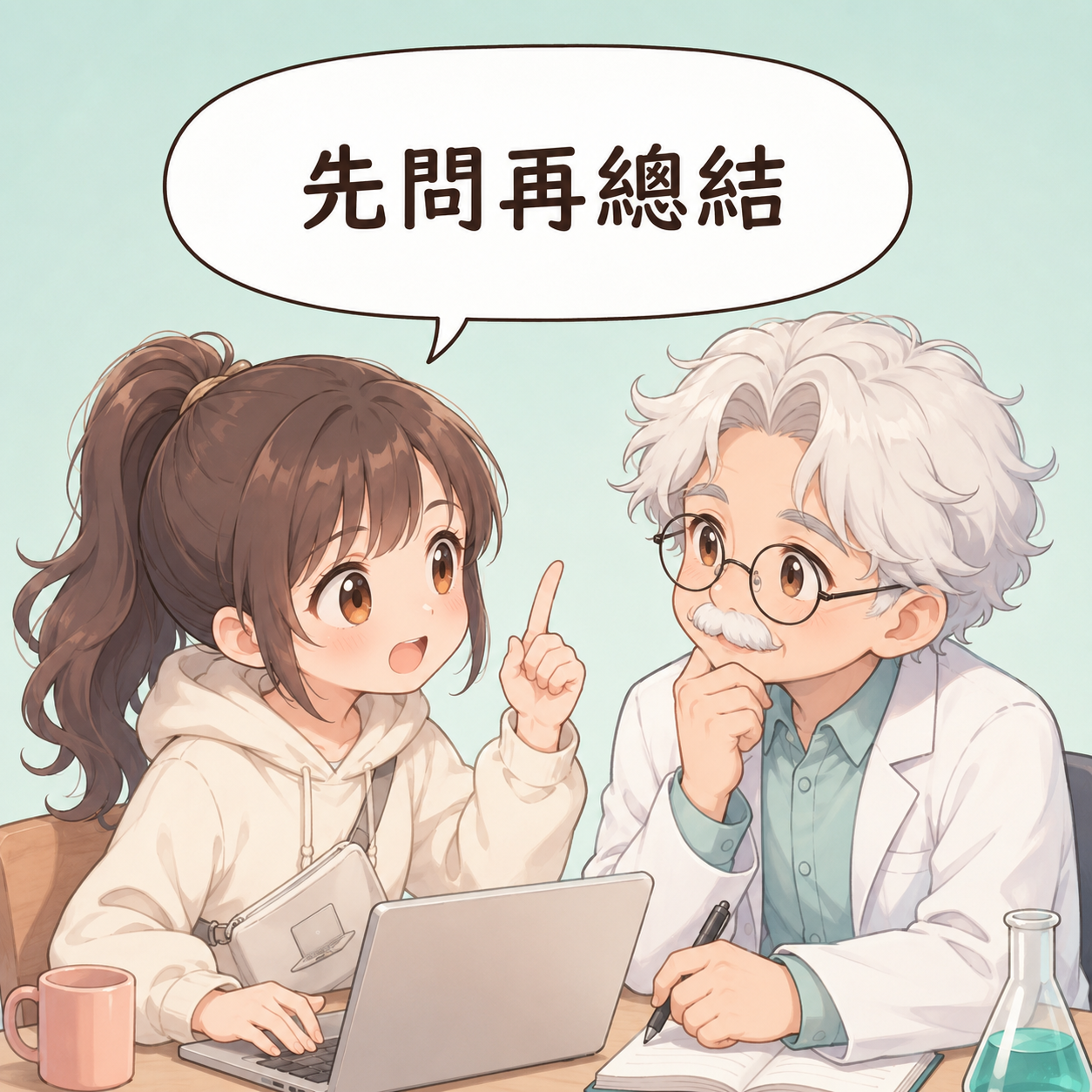 病史時間線和畫風設定都貼了，AI 還是跑偏，要先拆哪幾欄？ 第4格 導出解法
