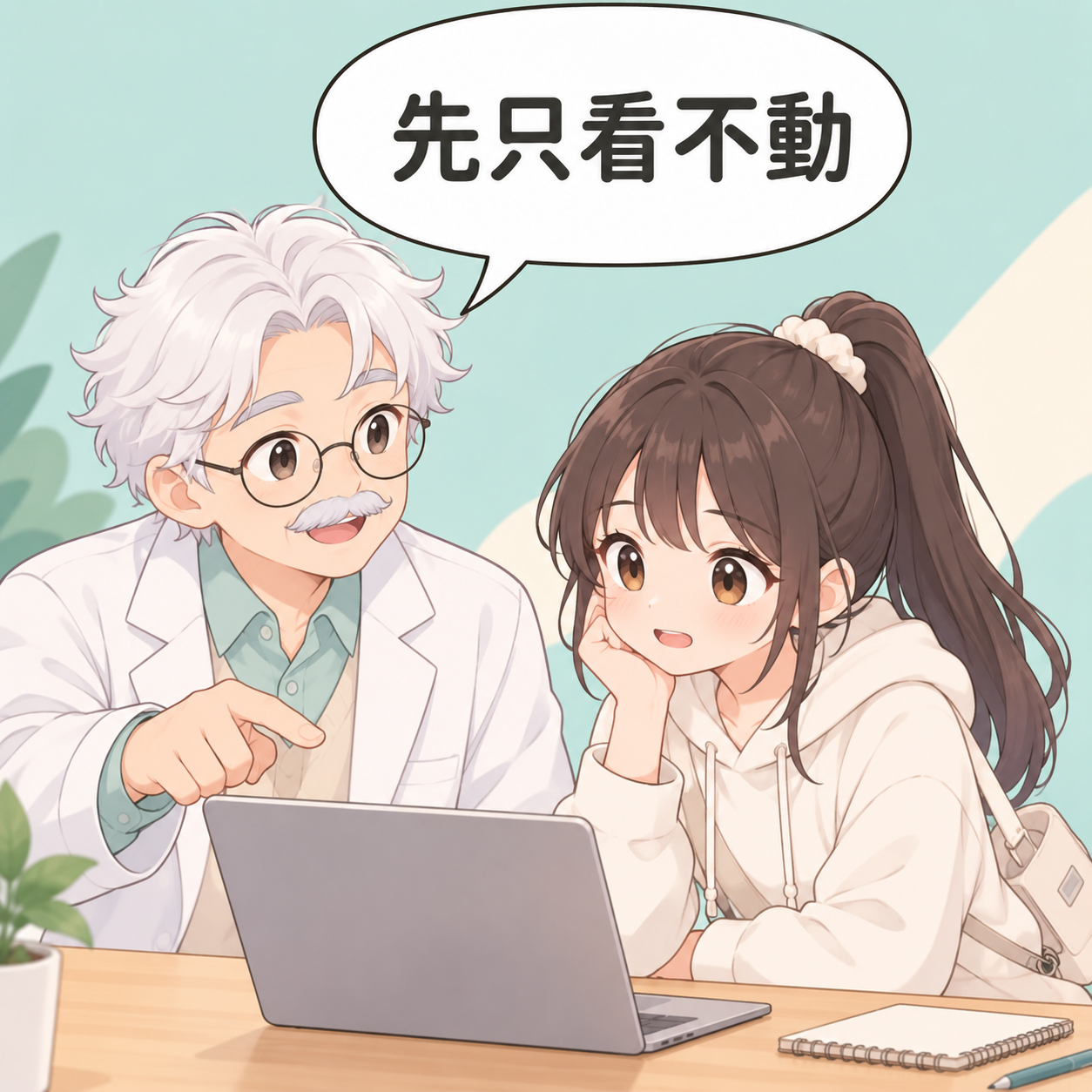 把 AI 放進櫃台通知和投資看板前，為什麼要先讓它只看不動(只讀)？ 第3格 點破問題