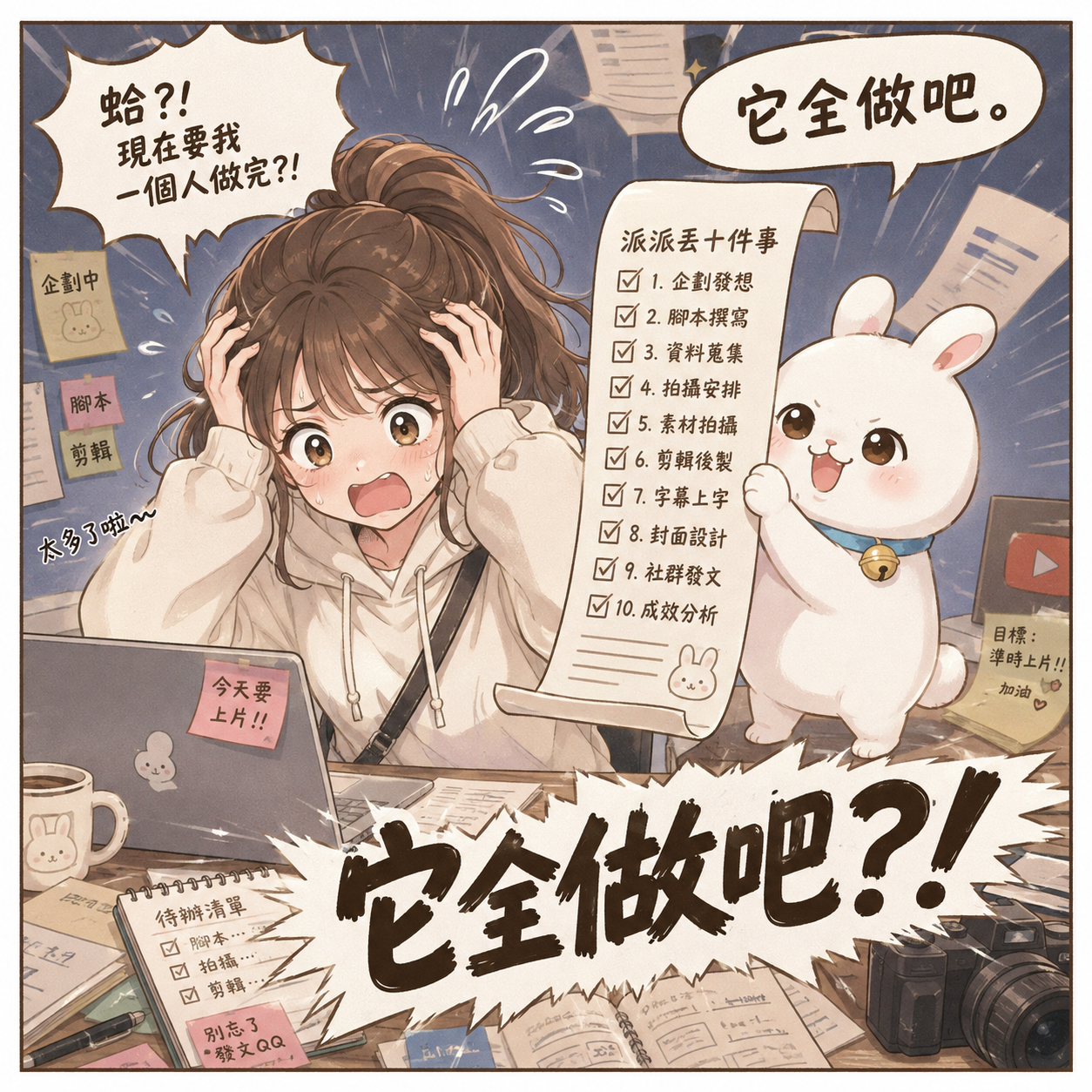 銀行和會計軟體都在推 AI 助手，小公司第一步該丟給它什麼事？ 第2格 放大情緒