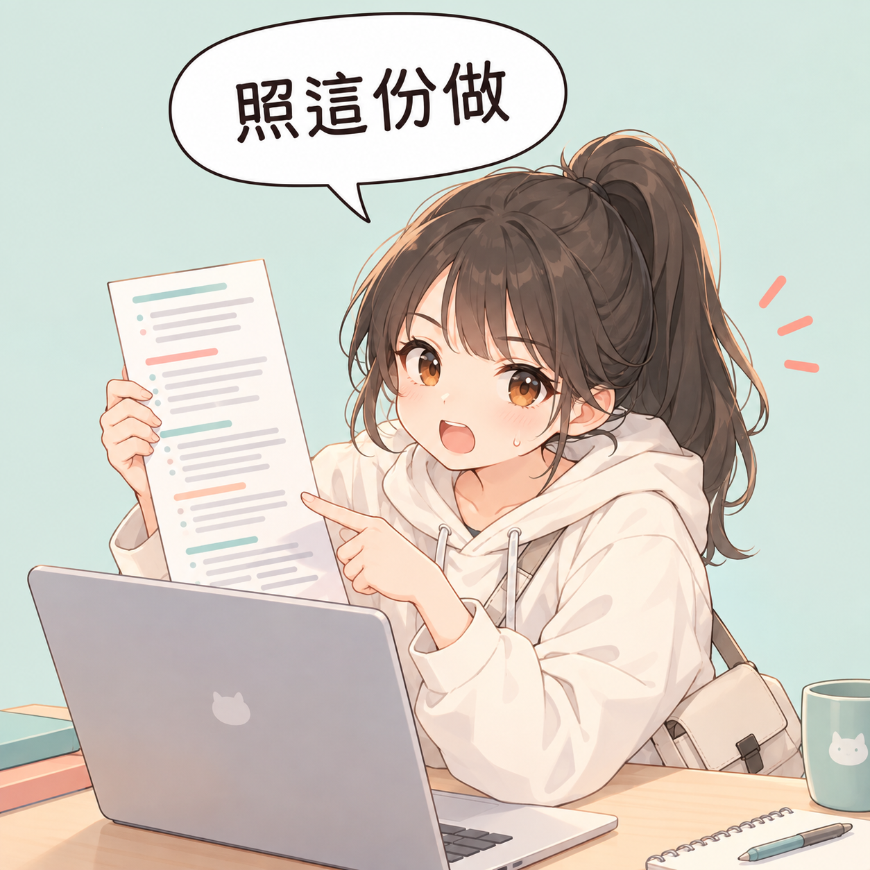 這週大家在回放 AI 紀錄：你的長 prompt 到底哪一步被漏看？ 第1格 踩坑