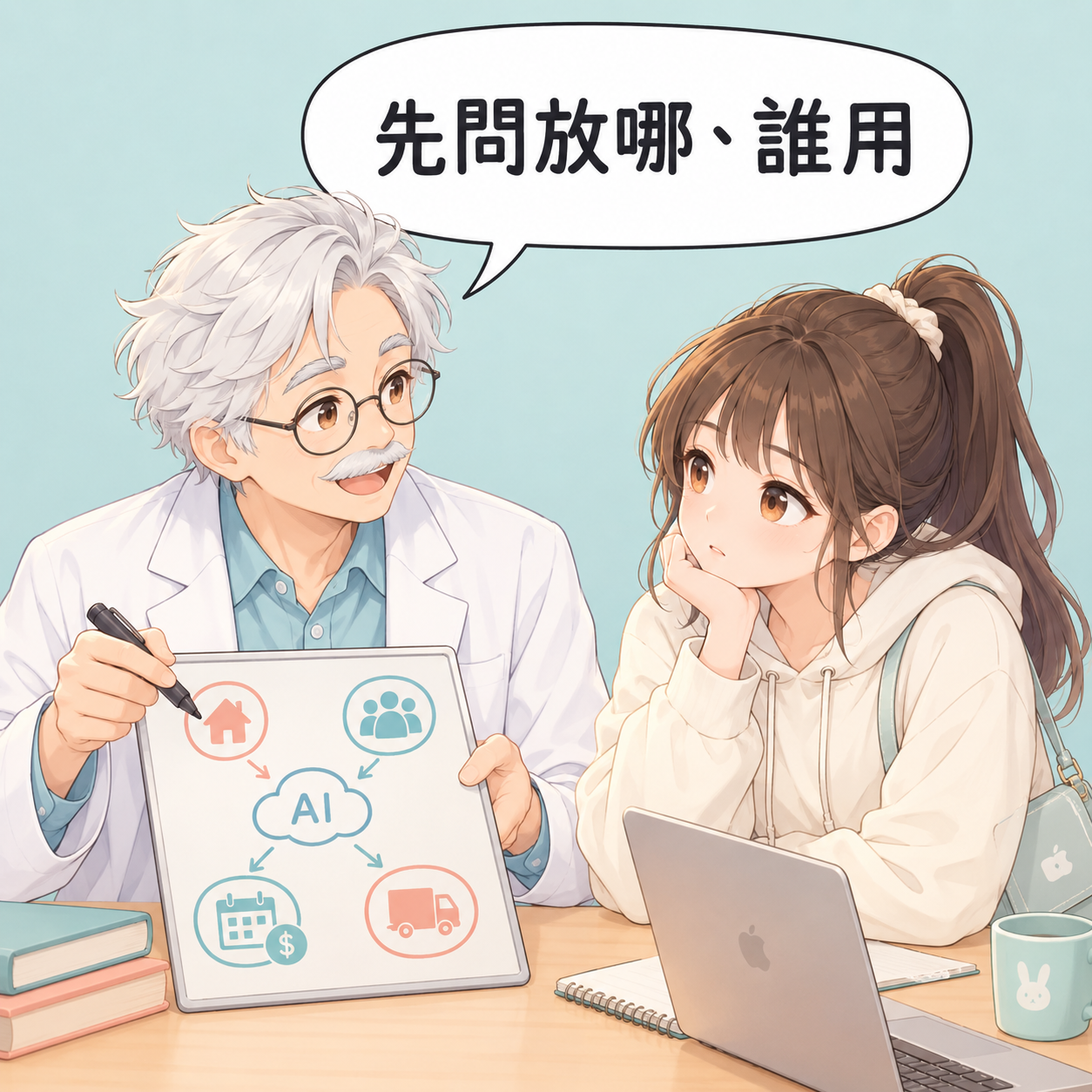 AI 服務喊得很神，為什麼老闆一問月費和搬家就冷場？ 第3格 點破問題
